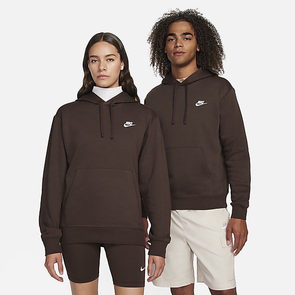 Brown nike hoodie mens cheap